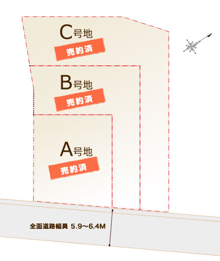 エスタカーサ 永楽荘区画図