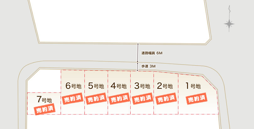 エスタカーサ 石山唐橋Ⅱ 区画図