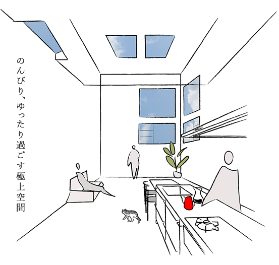 のんびり、ゆったり過ごす極上空間